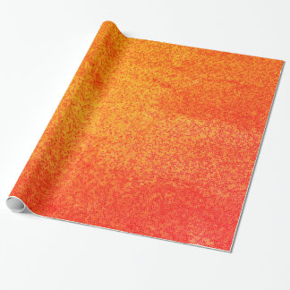 Cadeau Papier d'enveloppement Abstrait du coucher de sole