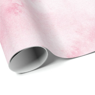 Cadeau Papier d'enveloppement Abstrait en marbre rose