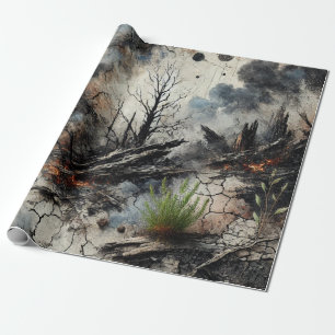 Cadeau Papier d'enveloppement artistique de luxe