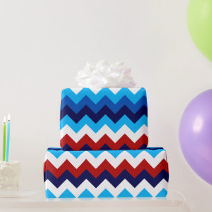 Cadeau Papier d'enveloppement blanc blanc rouge mignon