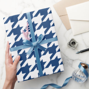 Cadeau Papier d'enveloppement bleu marine