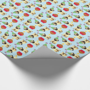 Cadeau Papier d'enveloppement Carlin Cupcake Anniversaire