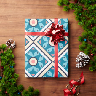 Cadeau Papier d'enveloppement Carré Xmas 30 po x 30 po