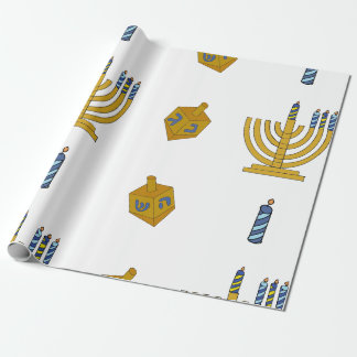 Cadeau Papier d'enveloppement Chanukah