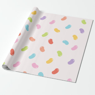 Cadeau Papier d'enveloppement coloré de bonbons