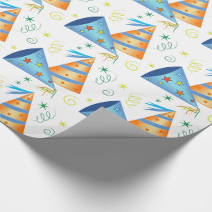 Cadeau Papier d'enveloppement d'anniversaire
