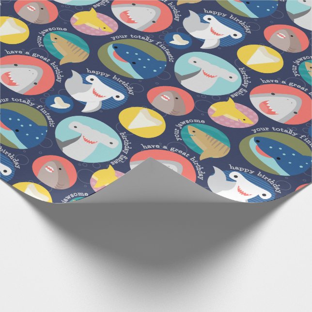 Cadeau Papier d'enveloppement d'anniversaire des espèces  (Coin)