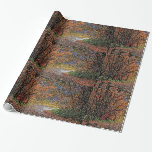 Cadeau Papier d'enveloppement d'automne