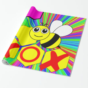 Cadeau Papier d'enveloppement de bourdon