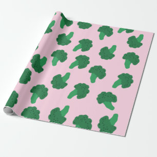 Cadeau Papier d'enveloppement de brocoli mou