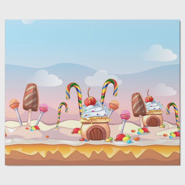 Cadeau Papier d'enveloppement de canyland (Couture)