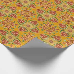 Cadeau Papier d'enveloppement de carreaux Talavera florau