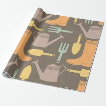 Papier d'enveloppement de charme rustique