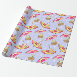Cadeau Papier d'enveloppement de chats adorables