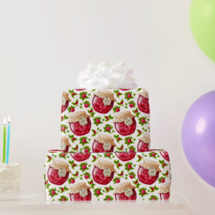 Cadeau Papier d'enveloppement de confiture de framboise