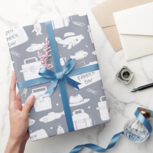 Cadeau Papier d'enveloppement de Fêtes des pères