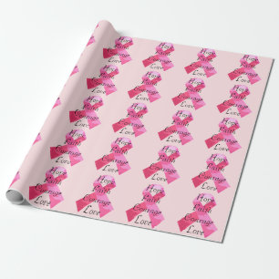 Cadeau Papier d'enveloppement de fibre de ruban de camouf