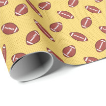 Papier d'enveloppement de football