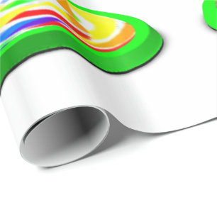 Cadeau Papier d'enveloppement de girafe