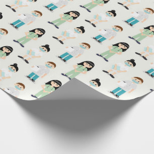 Cadeau Papier d'enveloppement de héros Médicales