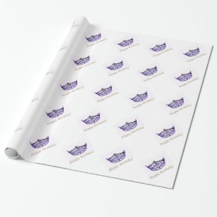Cadeau Papier d'enveloppement de la couronne style Miss A