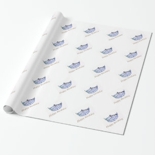 Cadeau Papier d'enveloppement de la couronne style Miss A