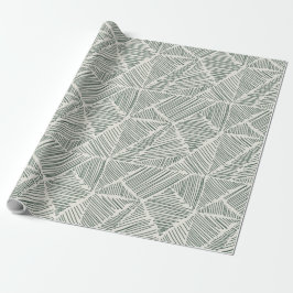 Cadeau Papier d'enveloppement de la marque de hachage ver