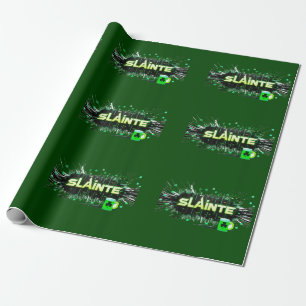 Cadeau Papier d'enveloppement de la Saint-Patrick