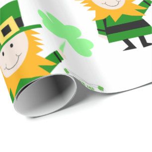 Cadeau Papier d'enveloppement de la Saint-Patrick