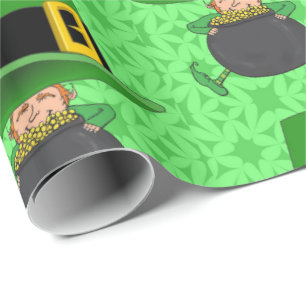 Cadeau Papier d'enveloppement de la Saint-Patrick