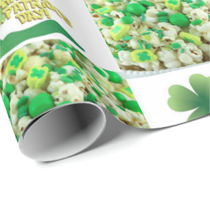 Cadeau Papier d'enveloppement de la Saint-Patrick