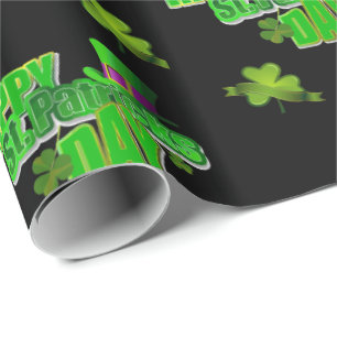 Cadeau Papier d'enveloppement de la Saint-Patrick
