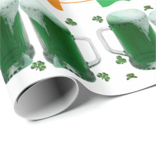 Cadeau Papier d'enveloppement de la Saint-Patrick