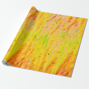 Cadeau Papier d'enveloppement de lave