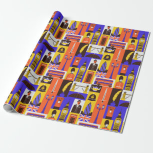Cadeau Papier d'enveloppement de Londres