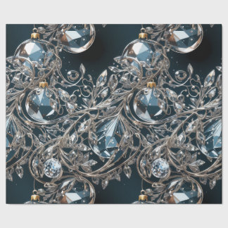 Cadeau Papier d'enveloppement de luxe en cristal