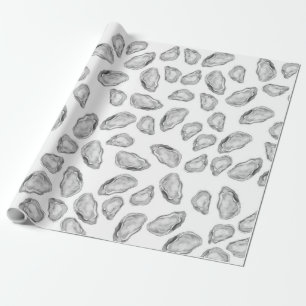 Cadeau Papier d'enveloppement de matelas d'huîtres de 30