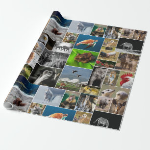 Cadeau Papier d'enveloppement de mon Royaume animal