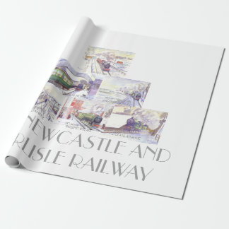 Cadeau Papier d'enveloppement de Newcastle et Carlisle Ra