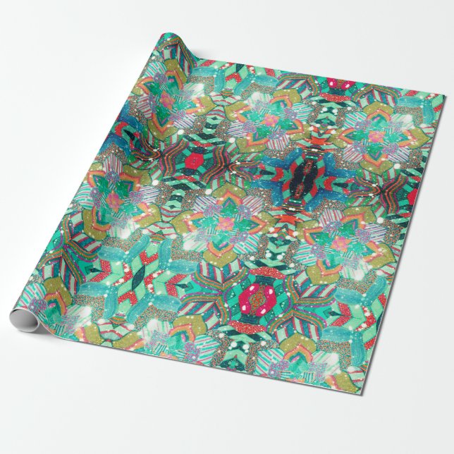 Cadeau Papier d'enveloppement de Noël (Déroulé)