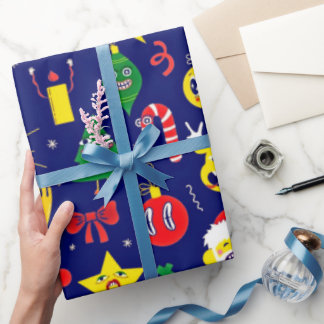 Cadeau Papier d'enveloppement de Noël