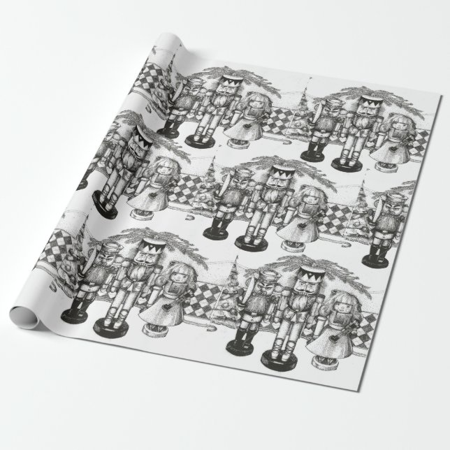 Cadeau Papier d'enveloppement de Noël (Déroulé)