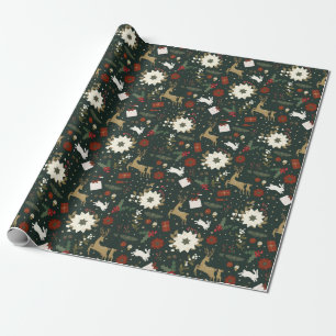 Cadeau Papier d'enveloppement de Noël