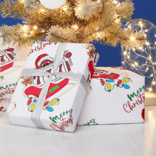 Cadeau Papier d'enveloppement de Noël à Las Vegas