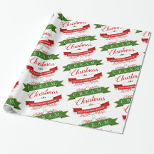 Papier d'enveloppement de Noël cool amusant