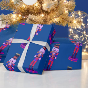 Cadeau Papier d'enveloppement de Noël du soldat de la cas