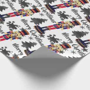 Cadeau Papier d'enveloppement de Noël du soldat de la Noi