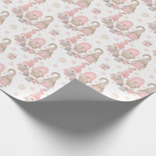 Cadeau Papier d'enveloppement de Noël Gnomes mignonnes