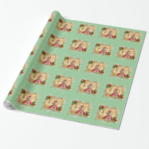 Cadeau Papier d'enveloppement de Noël Marie Antoinette