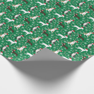 Cadeau Papier d'enveloppement de Noël pour chien de taur